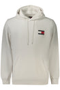 TOMMY HILFIGER MEN'S ZIP-UP SWEATSHIRT WHITE