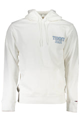 TOMMY HILFIGER MAN WHITE SWEATSHIRT WITHOUT ZIP