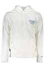 TOMMY HILFIGER MAN WHITE SWEATSHIRT WITHOUT ZIP