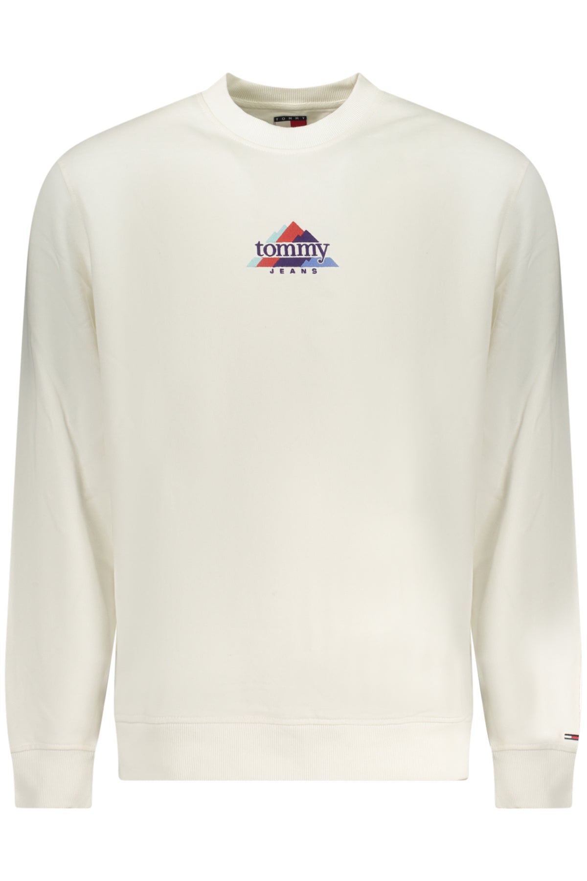 TOMMY HILFIGER MEN'S ZIP-UP SWEATSHIRT WHITE