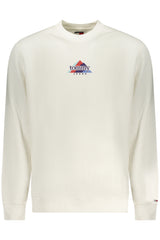 TOMMY HILFIGER MEN'S ZIP-UP SWEATSHIRT WHITE