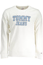 TOMMY HILFIGER MAN WHITE SWEATSHIRT WITHOUT ZIP
