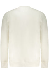 TOMMY HILFIGER MEN'S ZIP-UP SWEATSHIRT WHITE