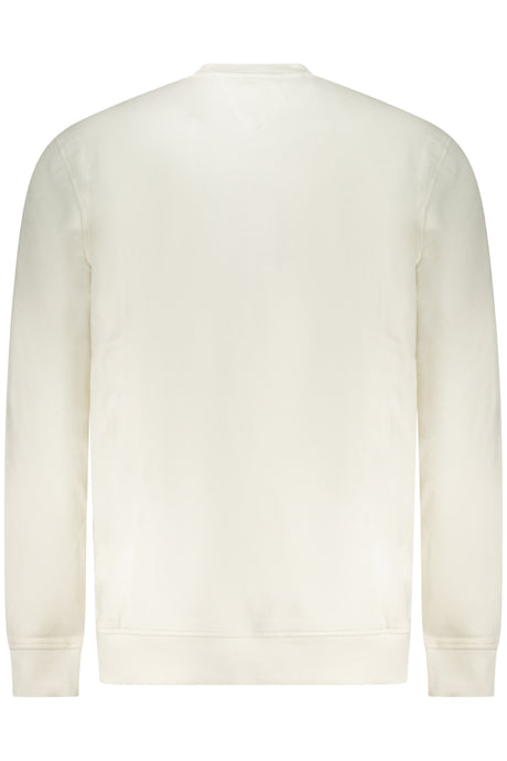TOMMY HILFIGER MEN'S ZIP-UP SWEATSHIRT WHITE