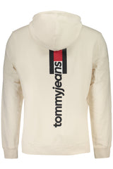 TOMMY HILFIGER MEN'S ZIP-UP SWEATSHIRT WHITE