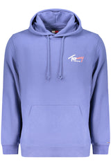 TOMMY HILFIGER MEN'S BLUE ZIP-UP SWEATSHIRT
