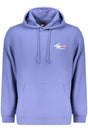 TOMMY HILFIGER MEN'S BLUE ZIP-UP SWEATSHIRT