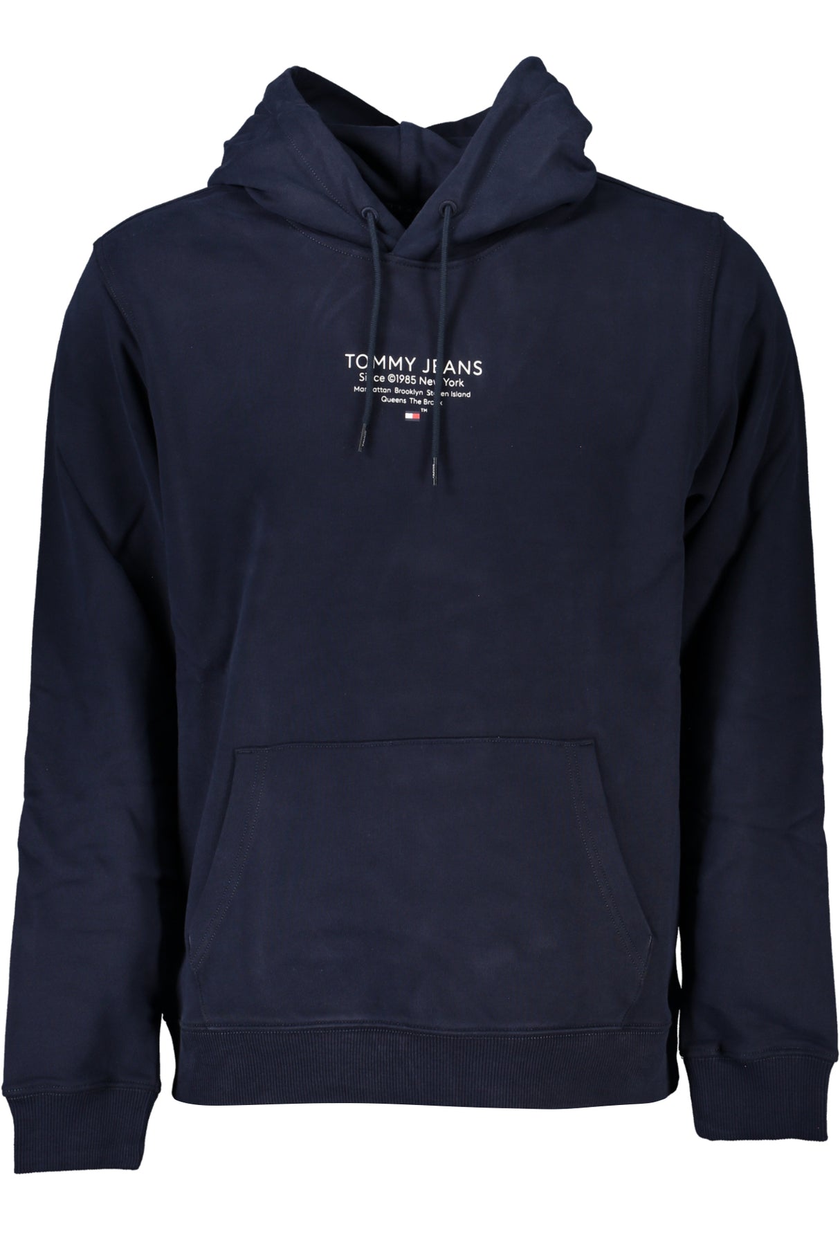 TOMMY HILFIGER MEN'S BLUE ZIPLESS SWEATSHIRT