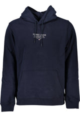 TOMMY HILFIGER MEN'S BLUE ZIPLESS SWEATSHIRT