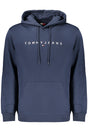 TOMMY HILFIGER MEN'S BLUE ZIP-UP SWEATSHIRT