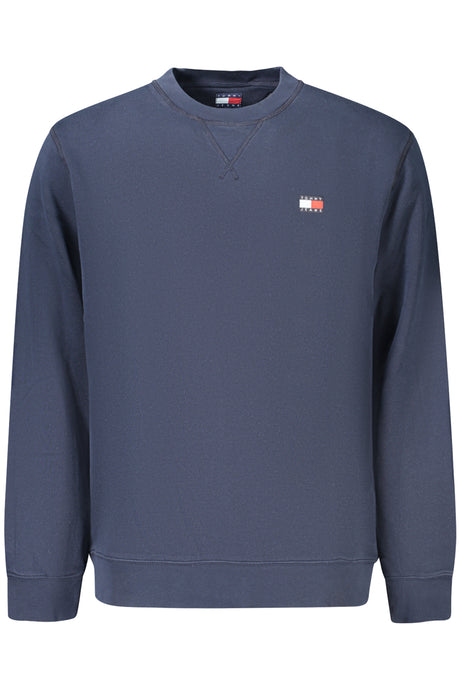 TOMMY HILFIGER MEN'S BLUE ZIP-UP SWEATSHIRT