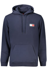 TOMMY HILFIGER MEN'S BLUE ZIP-UP SWEATSHIRT