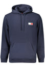 TOMMY HILFIGER MEN'S BLUE ZIP-UP SWEATSHIRT