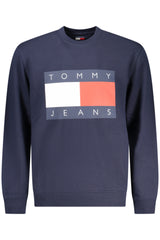 TOMMY HILFIGER MEN'S BLUE ZIP-UP SWEATSHIRT