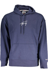 TOMMY HILFIGER MEN'S BLUE ZIPLESS SWEATSHIRT