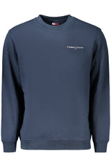 TOMMY HILFIGER MEN'S BLUE ZIP-UP SWEATSHIRT