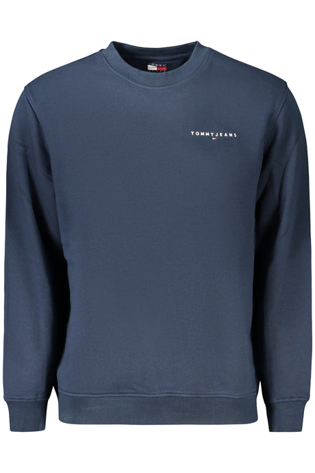 TOMMY HILFIGER MEN'S BLUE ZIP-UP SWEATSHIRT