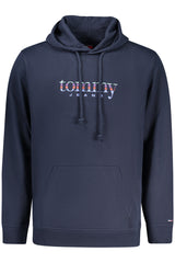 TOMMY HILFIGER MEN'S BLUE ZIP-UP SWEATSHIRT