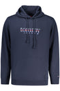 TOMMY HILFIGER MEN'S BLUE ZIP-UP SWEATSHIRT