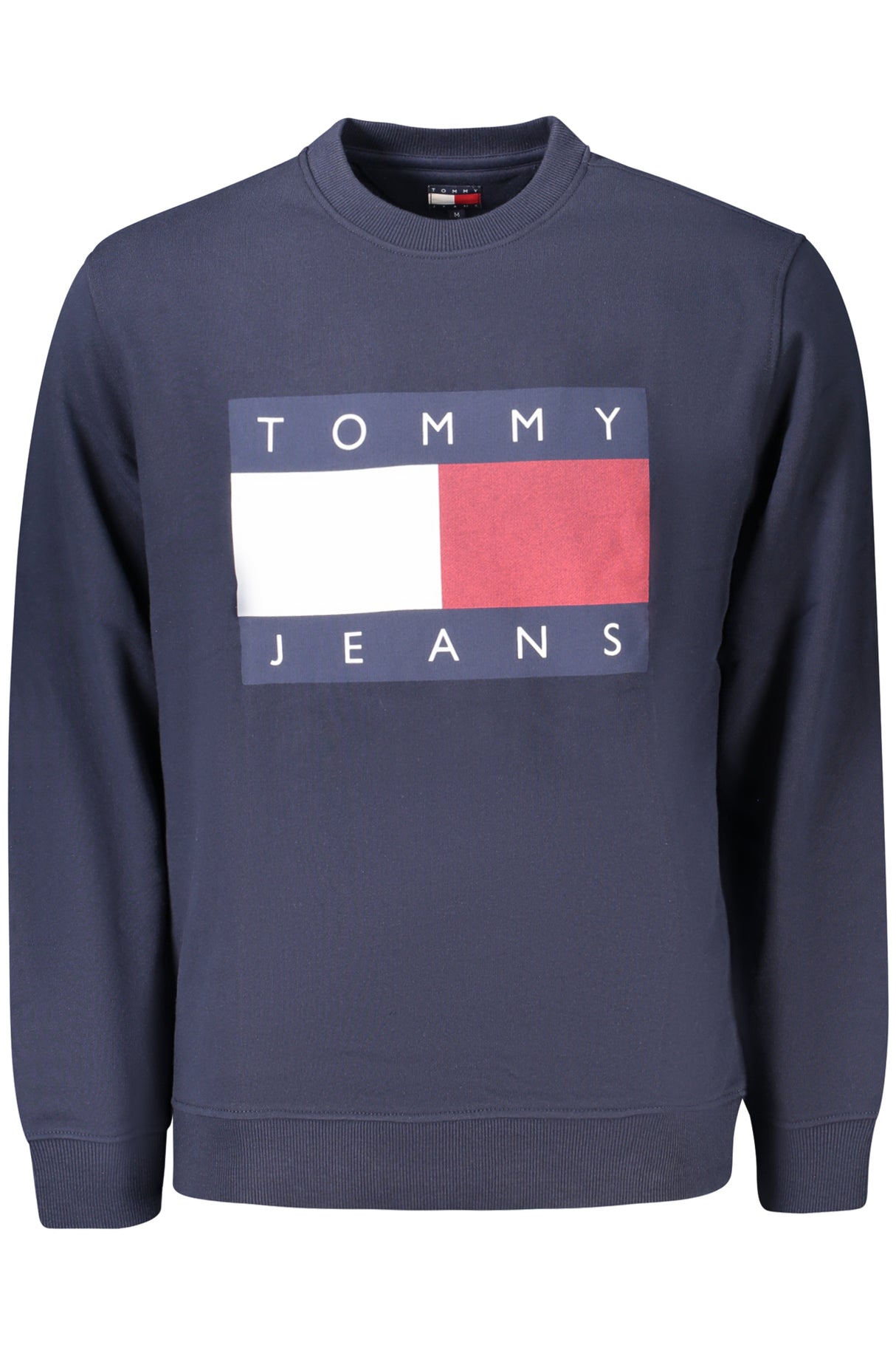 TOMMY HILFIGER MEN'S BLUE ZIP-UP SWEATSHIRT