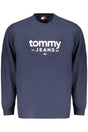 TOMMY HILFIGER MEN'S BLUE ZIP-UP SWEATSHIRT