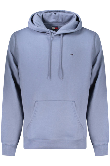 TOMMY HILFIGER MEN'S BLUE ZIP-UP SWEATSHIRT