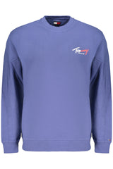 TOMMY HILFIGER MEN'S BLUE ZIP-UP SWEATSHIRT