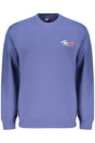 TOMMY HILFIGER MEN'S BLUE ZIP-UP SWEATSHIRT