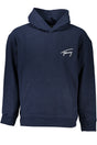 TOMMY HILFIGER MEN'S BLUE ZIPLESS SWEATSHIRT