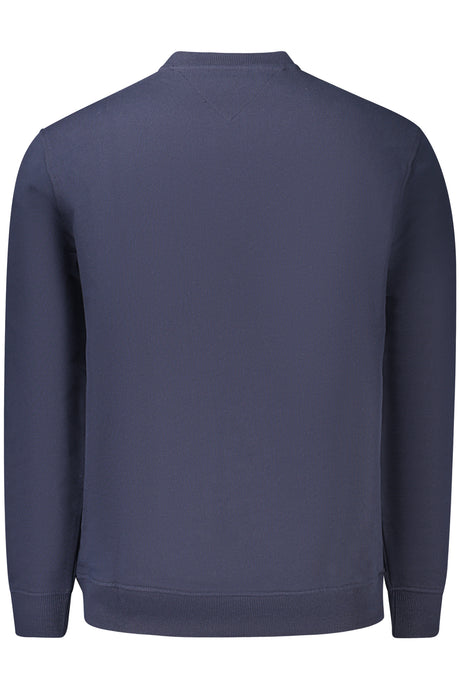 TOMMY HILFIGER MEN'S BLUE ZIP-UP SWEATSHIRT