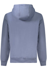 TOMMY HILFIGER MEN'S BLUE ZIP-UP SWEATSHIRT