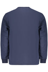 TOMMY HILFIGER MEN'S BLUE ZIP-UP SWEATSHIRT