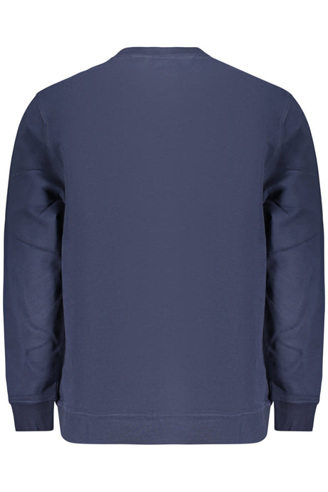 TOMMY HILFIGER MEN'S BLUE ZIP-UP SWEATSHIRT