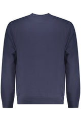 TOMMY HILFIGER MEN'S BLUE ZIP-UP SWEATSHIRT
