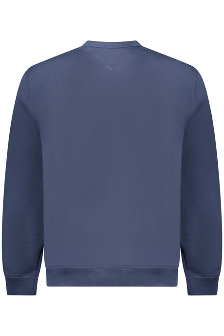 TOMMY HILFIGER MEN'S BLUE ZIP-UP SWEATSHIRT