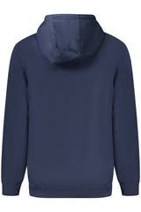 TOMMY HILFIGER MEN'S BLUE ZIP-UP SWEATSHIRT