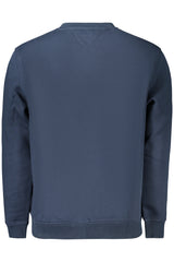 TOMMY HILFIGER MEN'S BLUE ZIP-UP SWEATSHIRT