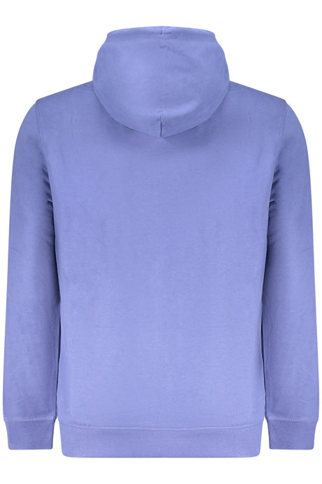 TOMMY HILFIGER MEN'S BLUE ZIP-UP SWEATSHIRT