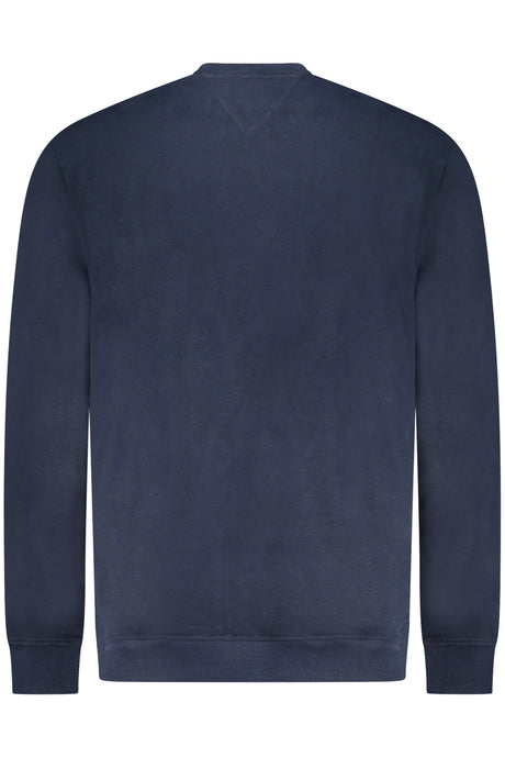 TOMMY HILFIGER MEN'S BLUE ZIP-UP SWEATSHIRT