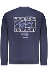 TOMMY HILFIGER MEN'S BLUE ZIP-UP SWEATSHIRT