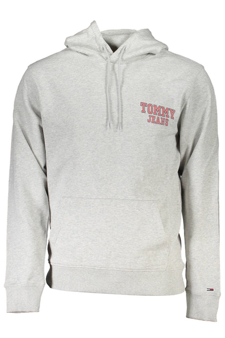 TOMMY HILFIGER MEN'S ZIP-UP SWEATSHIRT GREY