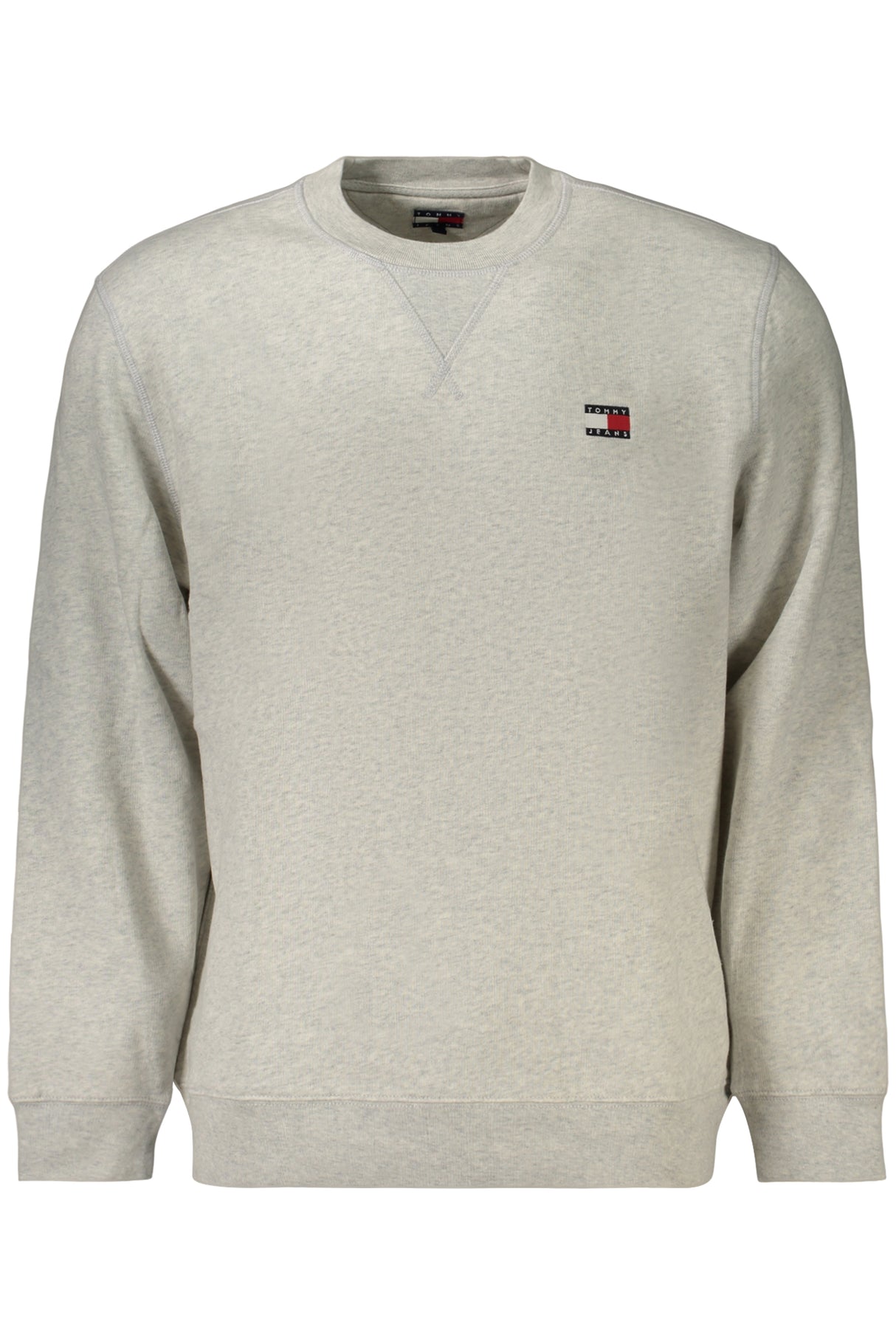 TOMMY HILFIGER MEN'S GRAY ZIP-UP SWEATSHIRT