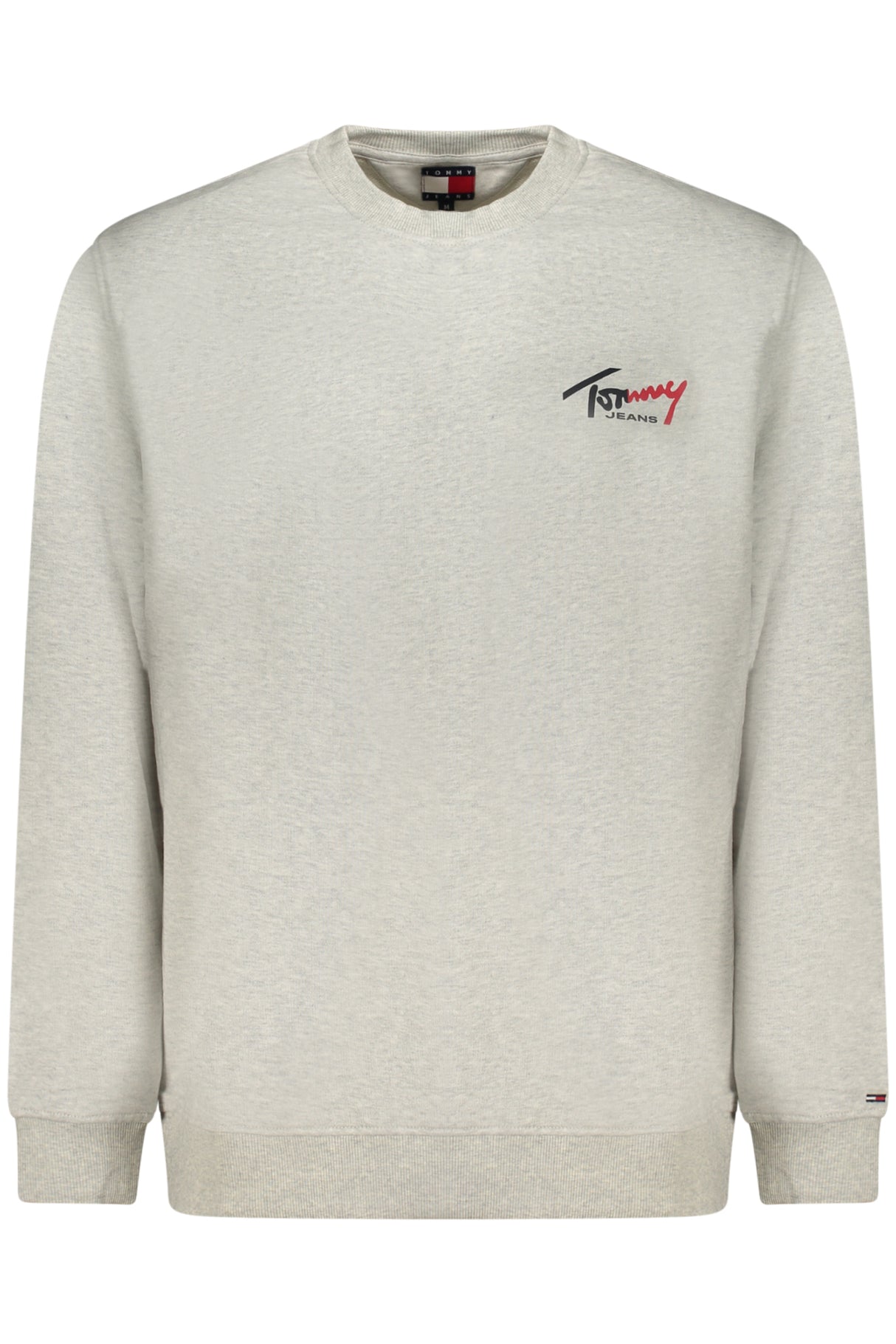 TOMMY HILFIGER MEN'S GRAY ZIP-UP SWEATSHIRT