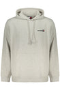 TOMMY HILFIGER MEN'S GRAY ZIP-UP SWEATSHIRT