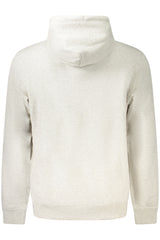 TOMMY HILFIGER MEN'S GRAY ZIP-UP SWEATSHIRT