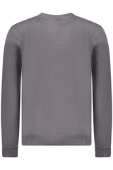 TOMMY HILFIGER MEN'S ZIP-UP SWEATSHIRT GREY