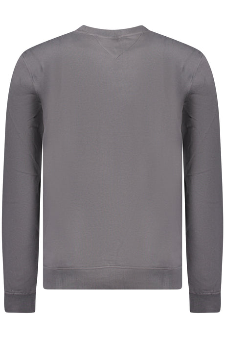 TOMMY HILFIGER MEN'S ZIP-UP SWEATSHIRT GREY