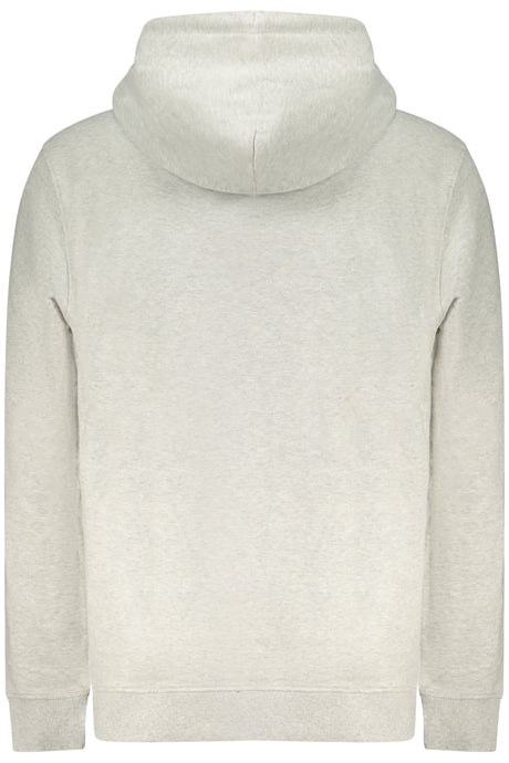 TOMMY HILFIGER MEN'S GRAY ZIP-UP SWEATSHIRT