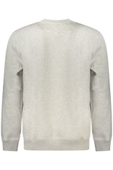 TOMMY HILFIGER MEN'S ZIP-UP SWEATSHIRT GREY