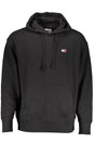 TOMMY HILFIGER MEN'S BLACK ZIPLESS SWEATSHIRT